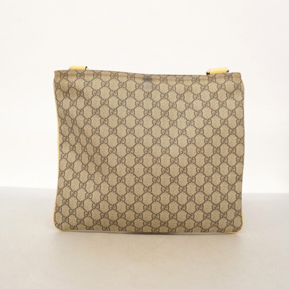 Gucci GG Supreme Shoulder Bag 201446 Beige, Cream Yellow, and Champagne for W... - Picture 13 of 13